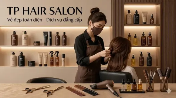 Phục hồi tóc mùa hè tại TP Hair Salon Quận 3: Tự tin tỏa sáng